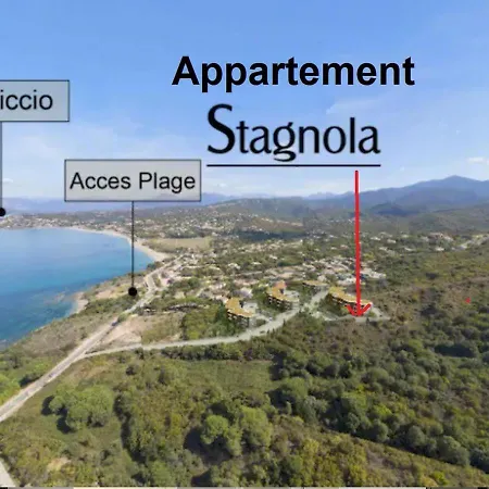 Les Rivages De Stagnola T3 Vue Et Montagne 200m Climatise Apartment Pietrosella