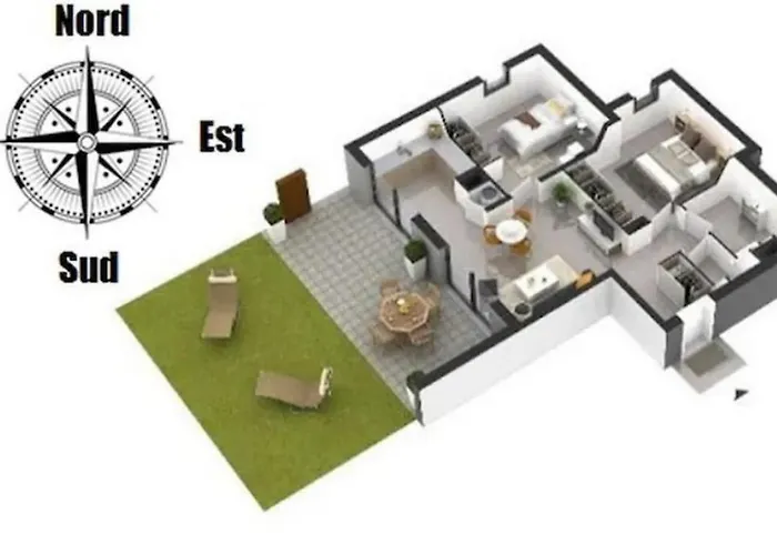 Apartamento Les Rivages De Stagnola T3 Vue Et Montagne 200m Climatise