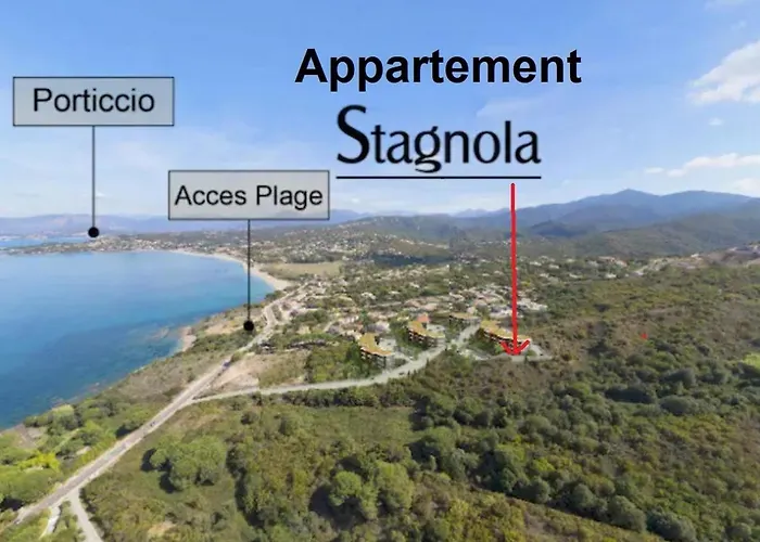 Les Rivages De Stagnola T3 Vue Et Montagne 200m Climatise Apartamento Pietrosella