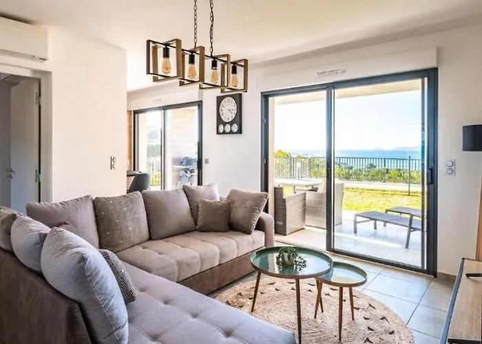 Apartamento Les Rivages De Stagnola T3 Vue Et Montagne 200m Climatise Pietrosella