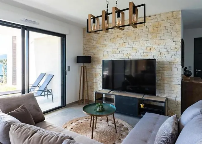 Les Rivages De Stagnola T3 Vue Et Montagne 200m Climatise * Pietrosella